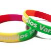 * TeamGlos Custom Printed Rainbow Pride LGBT Wristbands UK by www.promo-ban