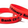 ** PYE BANK PRIMARY CUSTOM PRINTED WRISTBANDS BY PROMO-BANDS