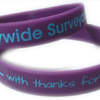 CWS wristbands by www.Promo-Bands.co.uk
