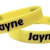 ** Jayne Custom Wristbands by www.promo-bands.co.uk
