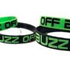 **Buzz Off Custom Wristbands by www.promo-bands.co.uk
