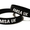 * AMSA 2 Allied Muslim Student Association Custom Cause Wristbands by www.P