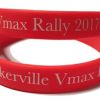 * Baskerville VMAX Rally 2017 2 Silicone Wristbands by www.promo-bands.co.u
