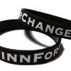* FinnForChange #Finn Custom Printed Silicone Wristands by www.promo-bands.