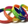 Allans Journey - Custom Printed Rainbow Pride LGBTQ Wristbands by Promo-Ban