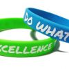 * Alde Valley School 2 Custom Printed Silicone Wristands by www.promo-bands