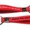 * Astron Fire & Security 2 Custom Printed Silicone Keyrings by www.promo-ba