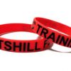 * Catshill Training Custom Printed Silicone Wristands by www.promo-bands.co