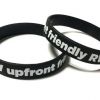 * RW Upfront Friendly RW 2 Custom Printed Football Club Wristbands by www.p