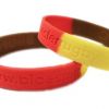 ** BRUFC Custom Wristbands by www.promo-bands.co.uk