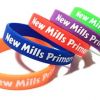 ** New Mills Primary Customisable Wristbands by www.promo-bands.co.uk