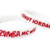 ** Zumba Fitness Custom Wristbands www.promo-bands.co.uk