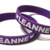 Leanne Fundraising - Custom Printed Charity Silicone Wristbands by Promo-Ba