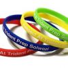 Trident Prep School - Custom Printed 6mm Skinny School Wristbands by Promo-