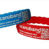 Buy Printed Rubber Wristbands UK