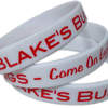 Blakes Bulldogs wristbands by www.Promo-Bands.co.uk