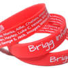 Brigg Infant Leavers wristbands - www.Promo-Bands.co.uk