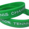 JUNIOR TENNIS wristbands by www.Promo-Bands.co.uk
